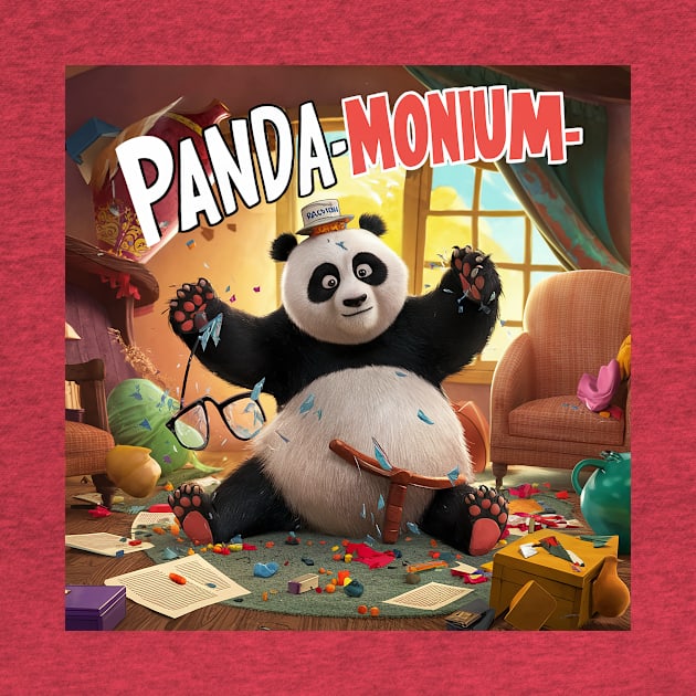 Panda-Monium by Dizgraceland